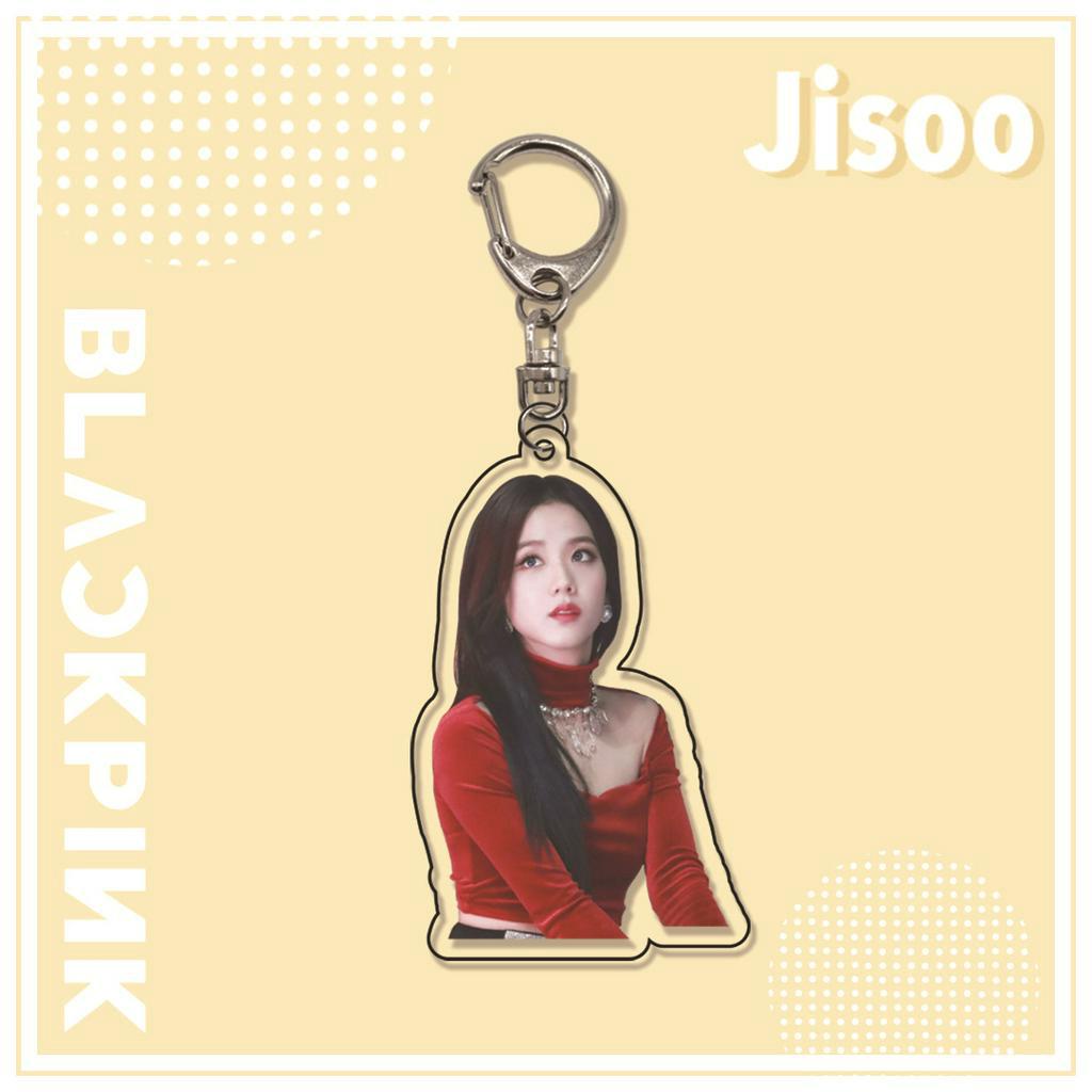 Móc khóa hình Jisoo BLACKPINK thời trang