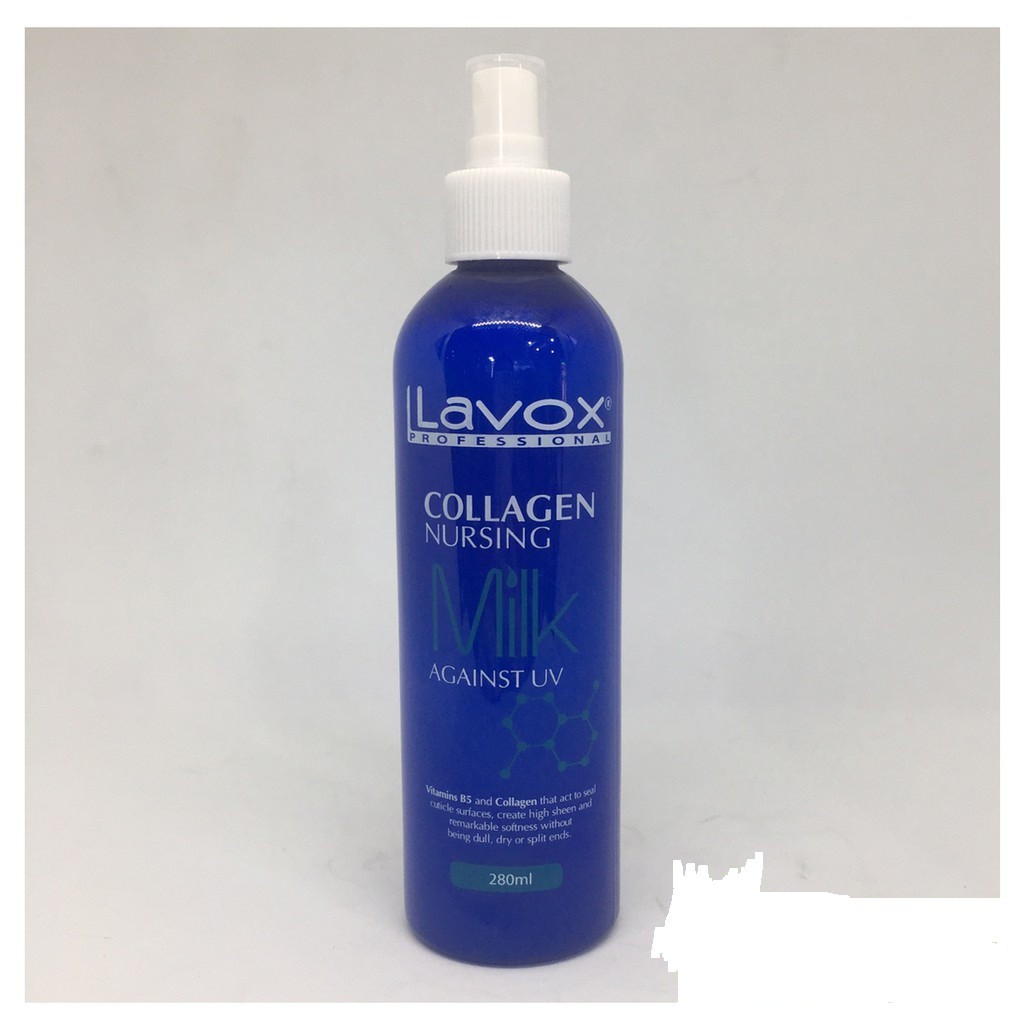 Xịt dưỡng collagen chống tia UV, siêu bảo vệ tóc Lavox