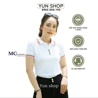 Áo Thun Nữ Tôn Dáng - MC Fashion AP169 Màu Trắng