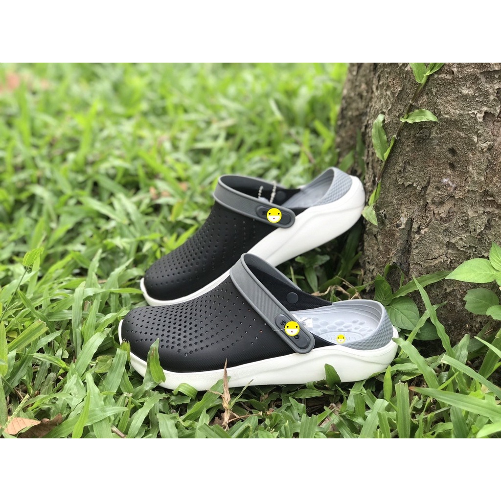 Dép Sục Cross Literide -FREESHIP + Hàng loại 1- Dép Quai Ngang Nam Nữ bít đầu chống hôi chân, siêu nhẹ đi nắng đi mưa