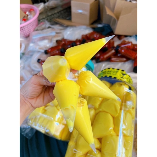 TÚI NHỎ 5Ogr - Bơ hột gà thơm béo mặn mà ăn chung với bánh tráng