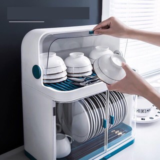 Tủ nhựa đựng chén dĩa mini