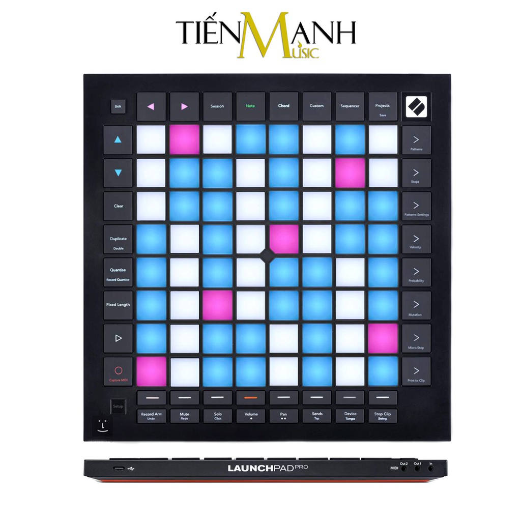 Novation Launchpad Pro MK3 Bàn phím sáng tác - Sản xuất âm nhạc Producer Professional 64-Pad Grid Ableton Live