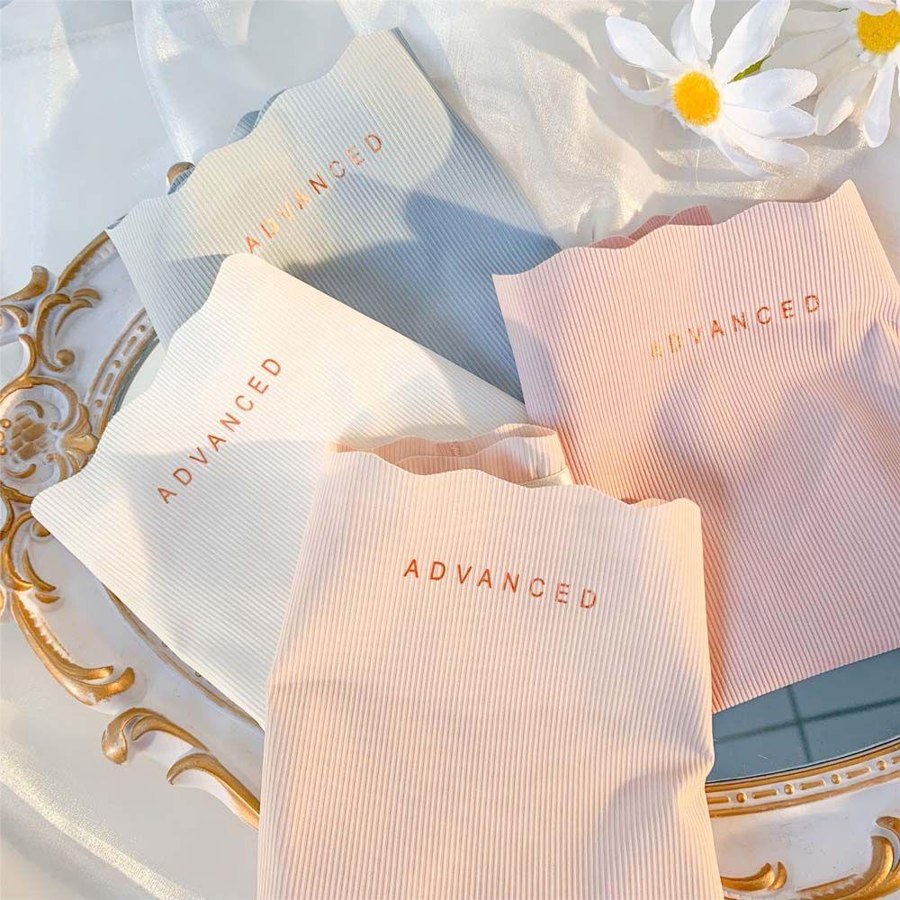 OCEANMAP Quần Lót Ren Gợn Sóng Màu Sắc Ngọt Ngào Cho Nữ