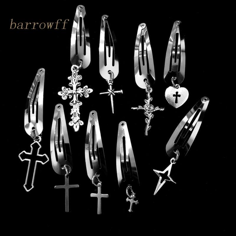 Kẹp Tóc Hình Thánh Giá Phong Cách Gothic