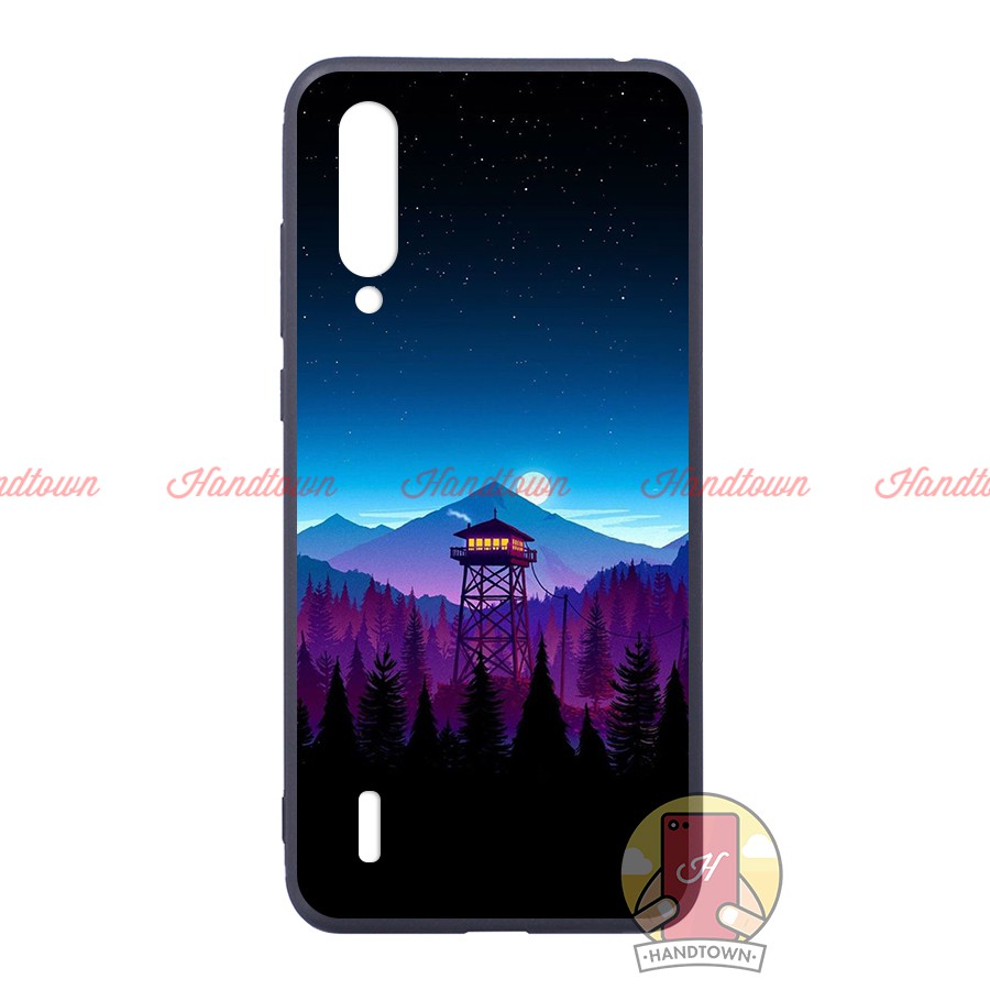 Ốp lưng Xiaomi Mi 9 Lite dẻo đen in hình