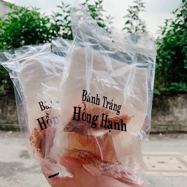 Bánh tráng chấm ME HỒNG HẠNH bao ngon ăn là ghiền