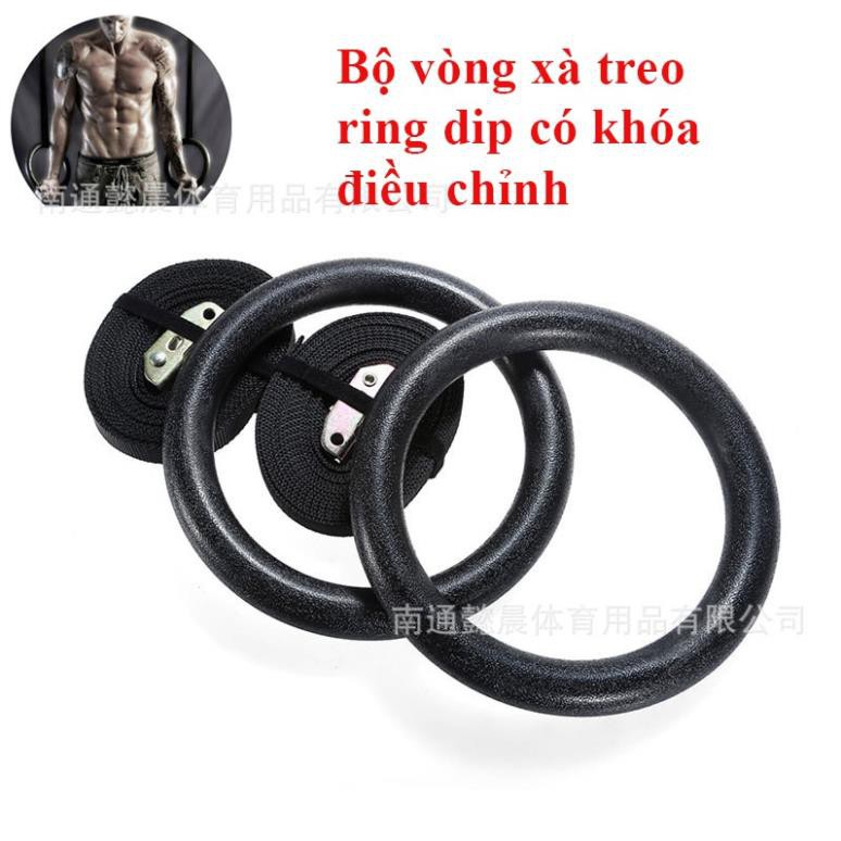 FREESHIP 🎁 Bộ vòng xà tay Ring Dip giá rẻ 2021 ⭐ Dụng cụ tập street workout