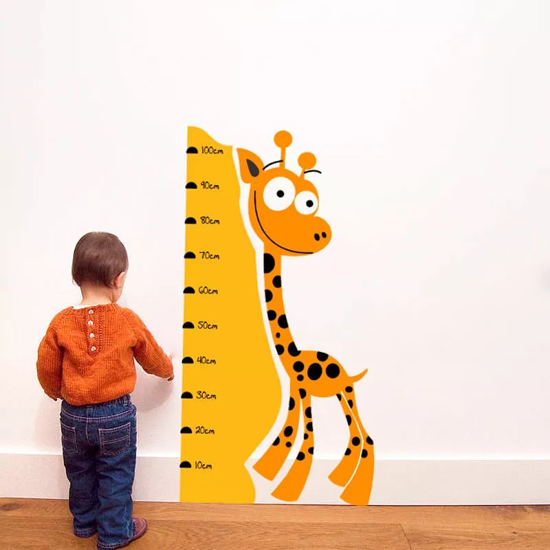 Sỉ 20 decal dán tường đo chiều cao cho bé yêu