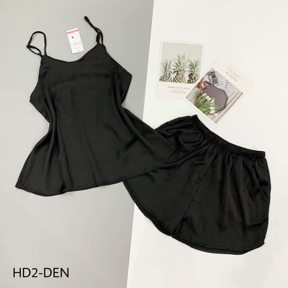 Đồ Bộ Pijama Đồ Ngủ Cao Cấp Bộ Hai Dây Lụa Tằm Thái - Boody BP01 | BigBuy360 - bigbuy360.vn