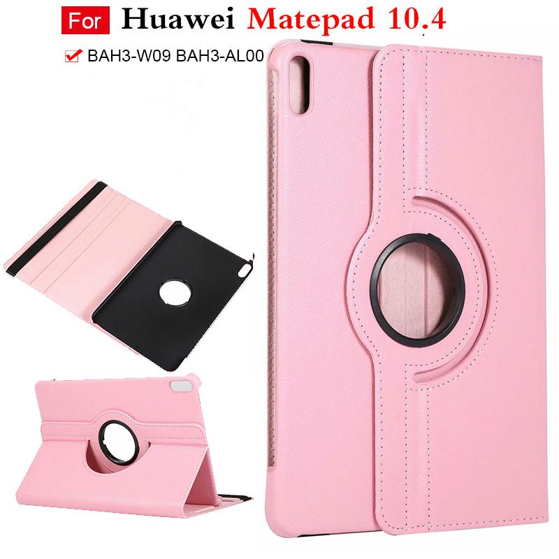 For Huawei Matepad 10.4 BAH3-W09 BAH3-AL00 Case 360 Degree Rotating Lightweight Stand Cover for HUAWEI MatePad 10.4 Tablet Case