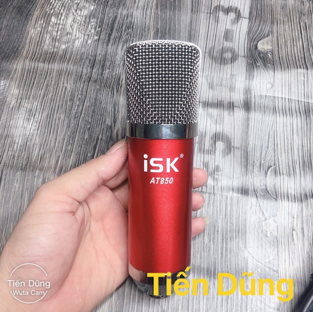 Mic thu âm AT850 dùng cho các Sound card chạy nguồn 5V