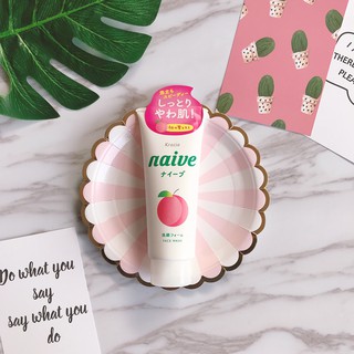 Sữa rửa mặt naive tuýp 130g