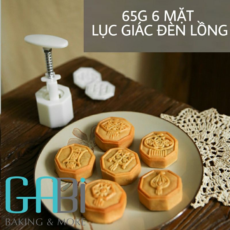Khuôn lò xo 6 mặt bát giác hình đèn lồng 65g