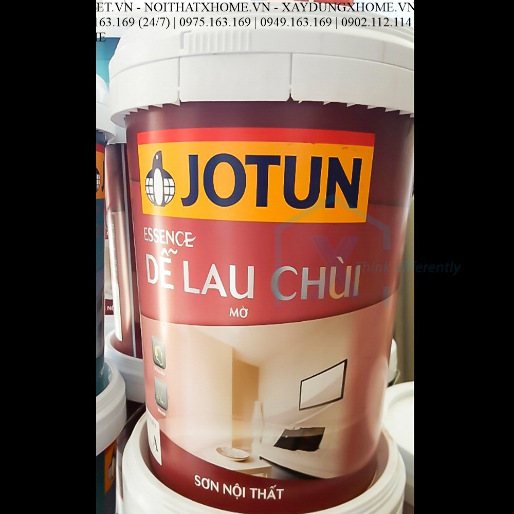 X HOME - Sơn JOTUN Essence Che Phủ Tối Đa (Mờ)💥NHẬN HÀNG TẠI NHÀ MÁY💥Giao hàng Toàn quốc - Chiết khấu cao - 5 LÍT