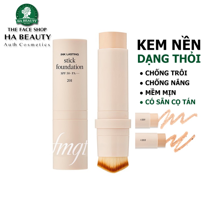 Kem nền trang điểm dạng thỏi Lâu trôi THE FACE SHOP fmgt ink lasting stick foundation 15g