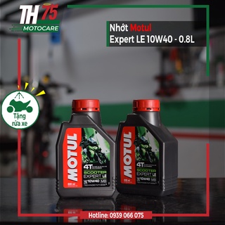 NHỚT XE TAY GA MOTUL SCOOTER EXPERT LE CHAI 800ML [ẢNH THẬT]