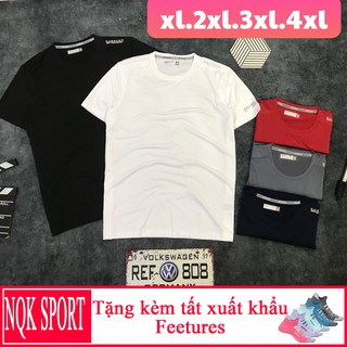 Áo thun thể thao nam big size dưới 155kg - nqk sport