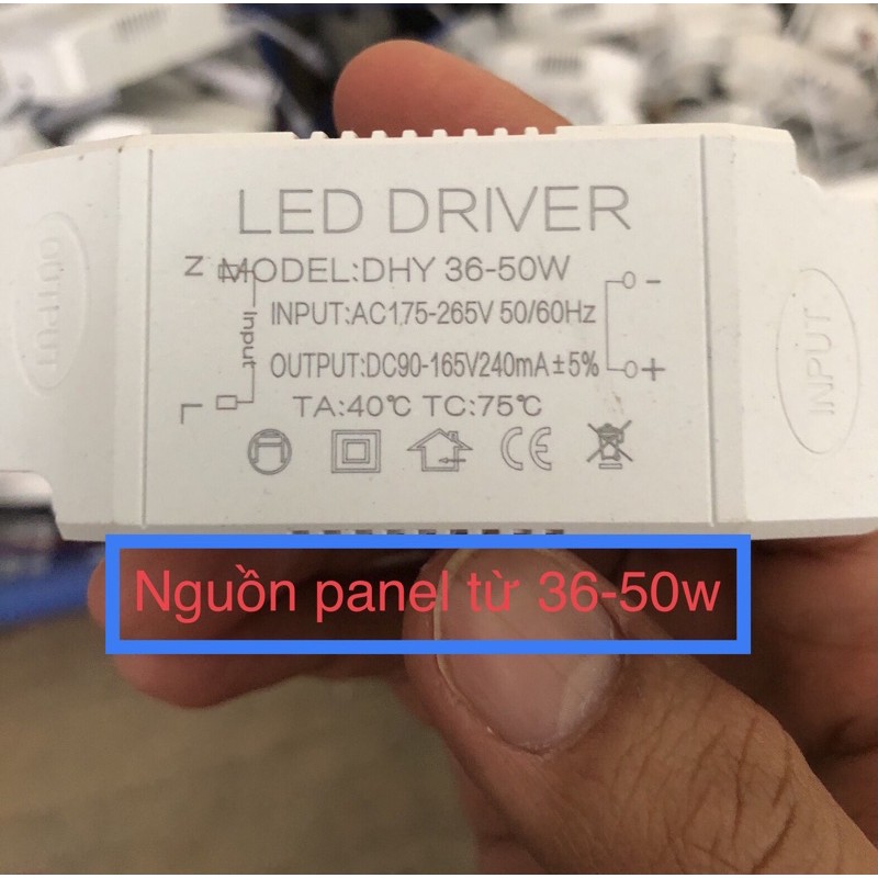 Nguồn LED Âm Trần, Ốp Trần, Panel 3-50W