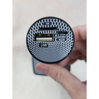 Micro karaoke bluetooth ys91 - Micro Karaoke kiêm loa bluetooth thế hệ mới