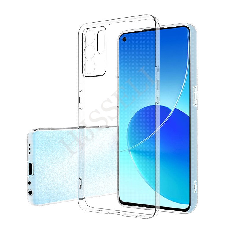 Ốp điện thoại silicon TPU mềm trong suốt cho OPPO Reno6 Z 5G Reno6Z 6Z