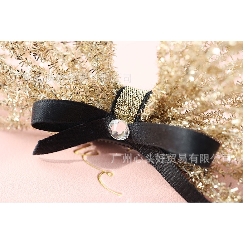 Bờm, kẹp tóc nơ lấp lánh cho bé cưng