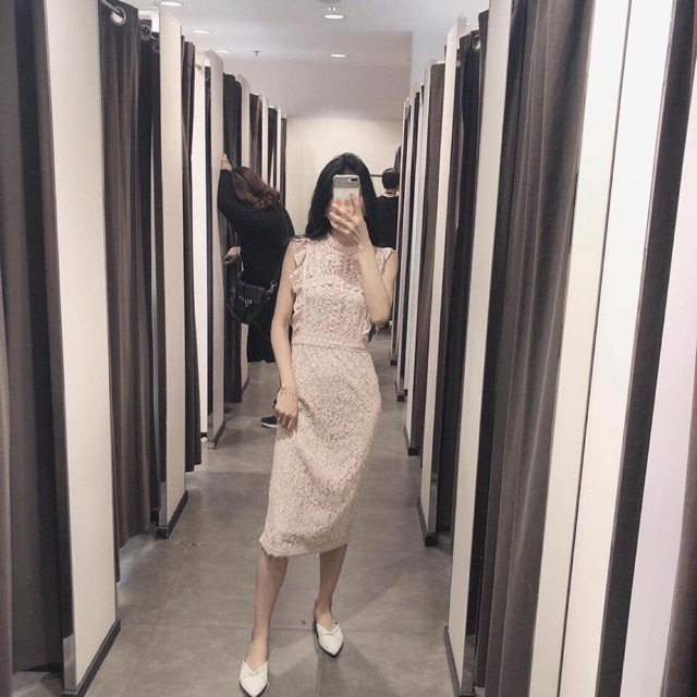[Ảnh thật + Video] Váy ren ZARA