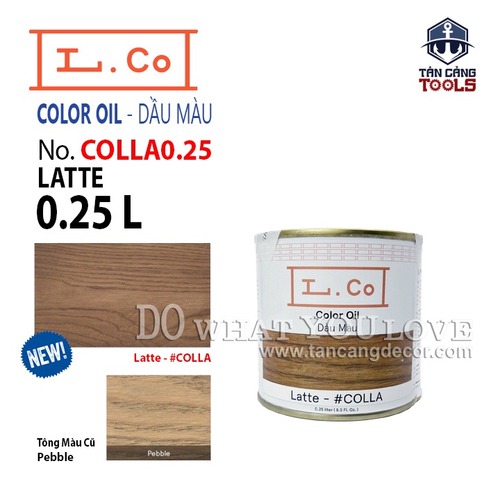 Dầu Màu L.Co – Màu Latte COLLA