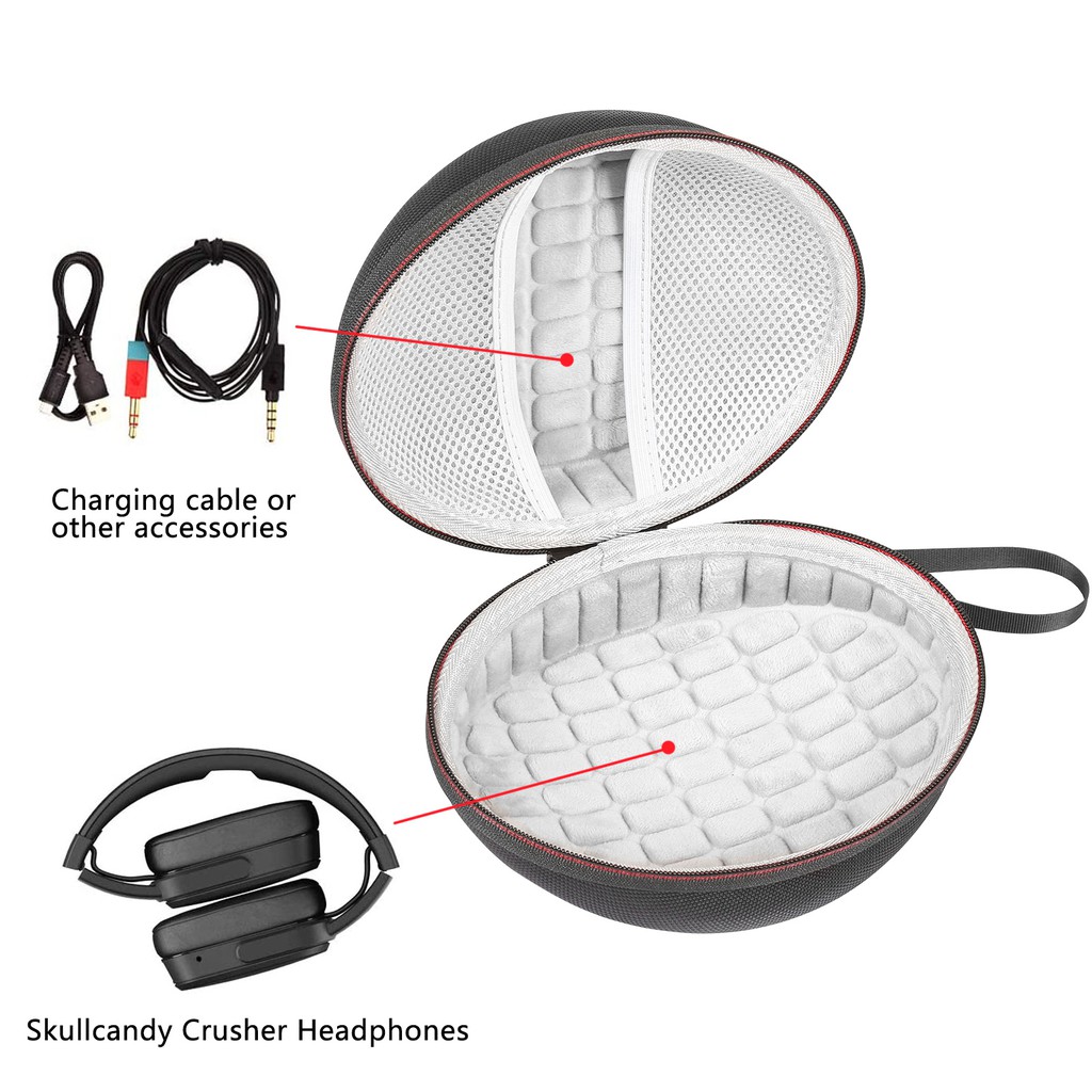 Túi Đựng Tai Nghe Bluetooth Cho Skullcandy Crusher / Skullcandy Hesh 3 / Sennheiser Hd 4.40 Bthd 4.50 Btnc | BigBuy360 - bigbuy360.vn