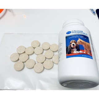 (LẺ) CANXI Mỹ CHẮC XƯƠNG chó mèo CALCIUM PHOSPHORUS - trị bênh thiếu canxi trên chó mèo