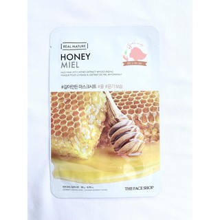 MẶT NẠ MẬT ONG CĂNG MỊN DA THE FACE SHOP REAL NATURE