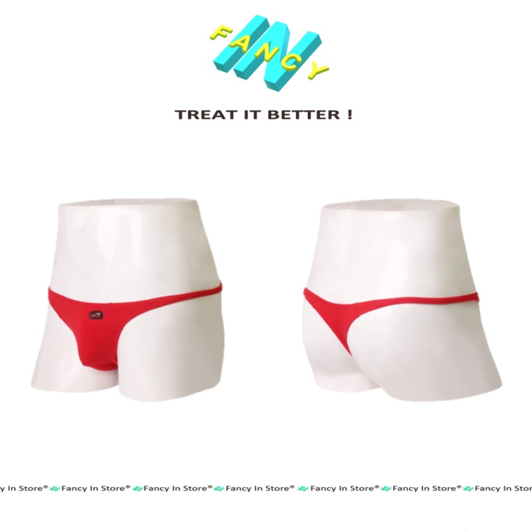 Quần Lót Nam Lọt khe Cotton Mịn Mát Gợi Cảm, Sịp Lọt Khe Nam sexy Fancy In -  th004