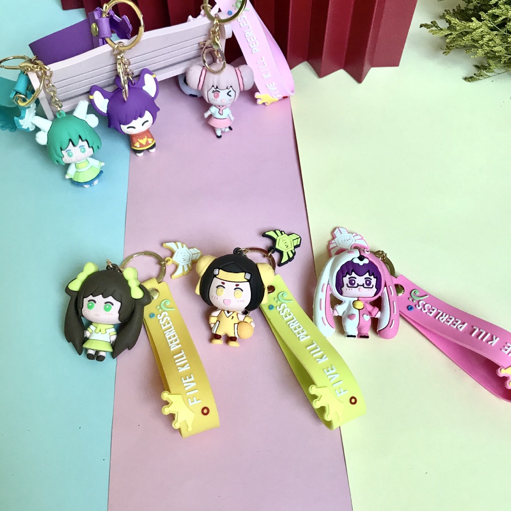 Móc Khóa Hình Các Nhân Vật Game Peripheral Dễ Thương