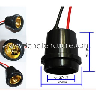 10 Đui kín nước cao su đúc E27 giá siêu rẻ