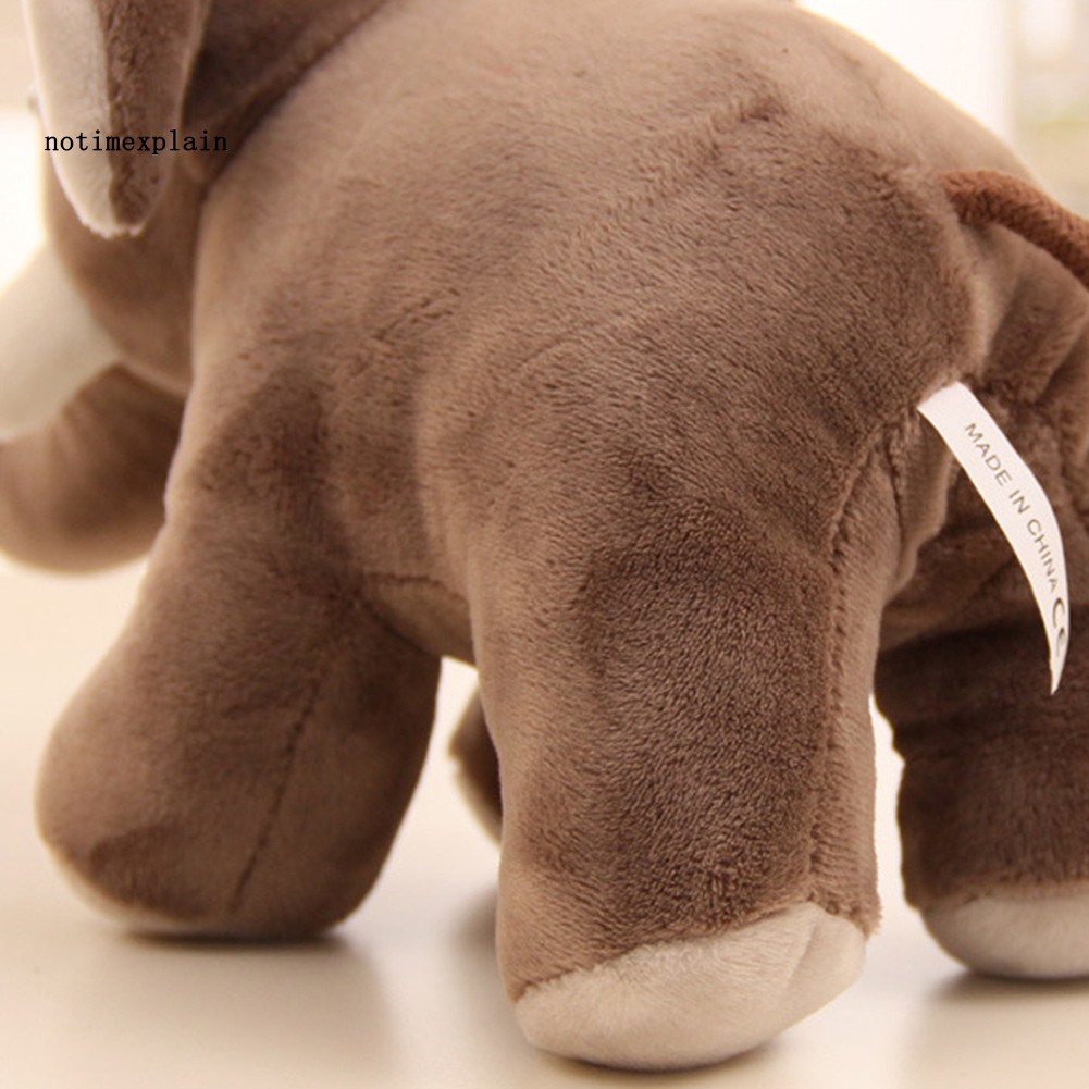 Thú nhồi bông hình con voi đáng yêu 25cm chất lượng cao