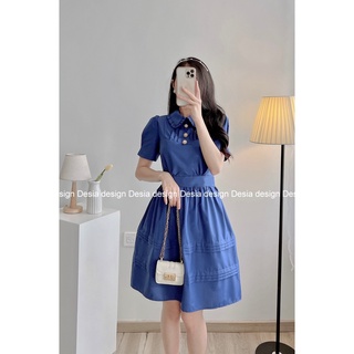 váy, đầm cổ sơ mi liền thân