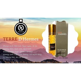 Nước hoa nữ TERE D' Hermes tinh dầu Pháp