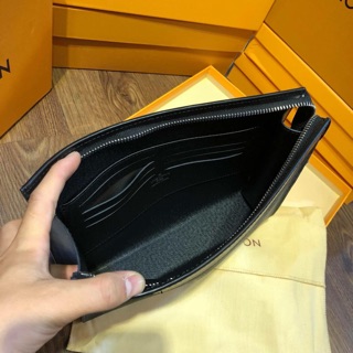 Ví cầm Tay LV da xước