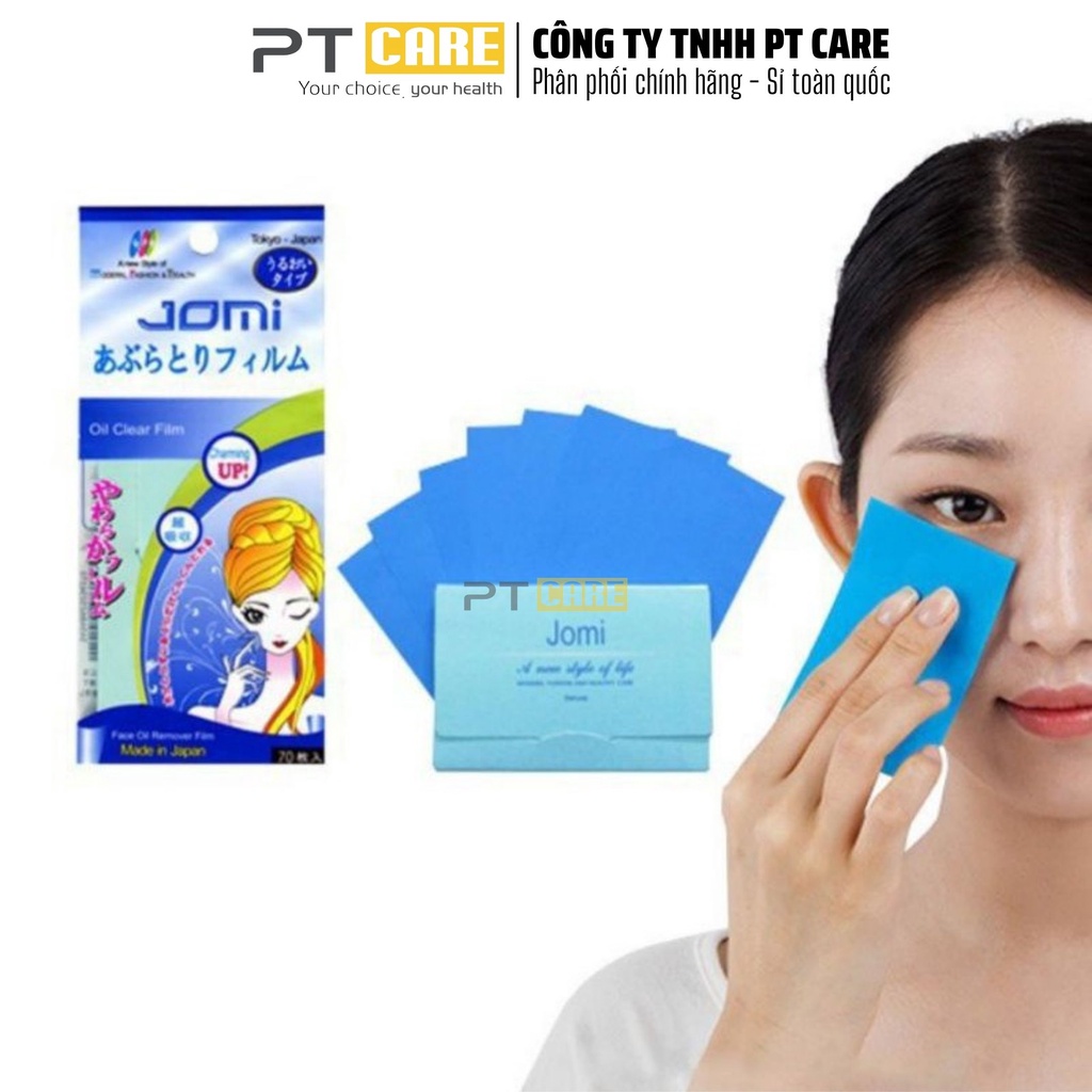 PT CARE | Phim Thấm Dầu Jomi 70 Tờ/Gói Oil Clear Film