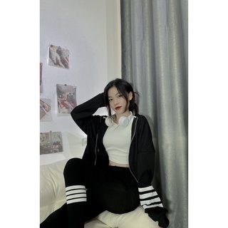 QUẦN LEGGING THOM + ÁO KHOAC THOM