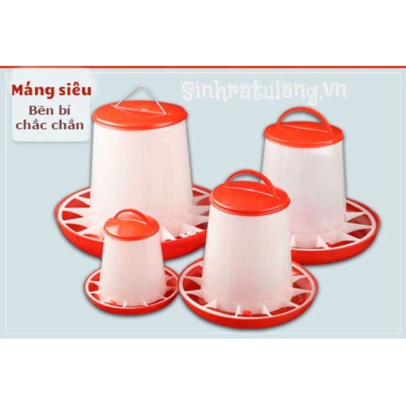 MÁNG ĂN CHỐNG BỚI CHO GÀ LOẠI TỪ 2KG ĐẾN 7KG