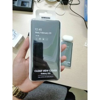 Bao da clear view cover galaxt s10+ chính hãng
