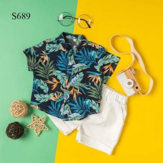 Bộ cộc tay nhiệt đới