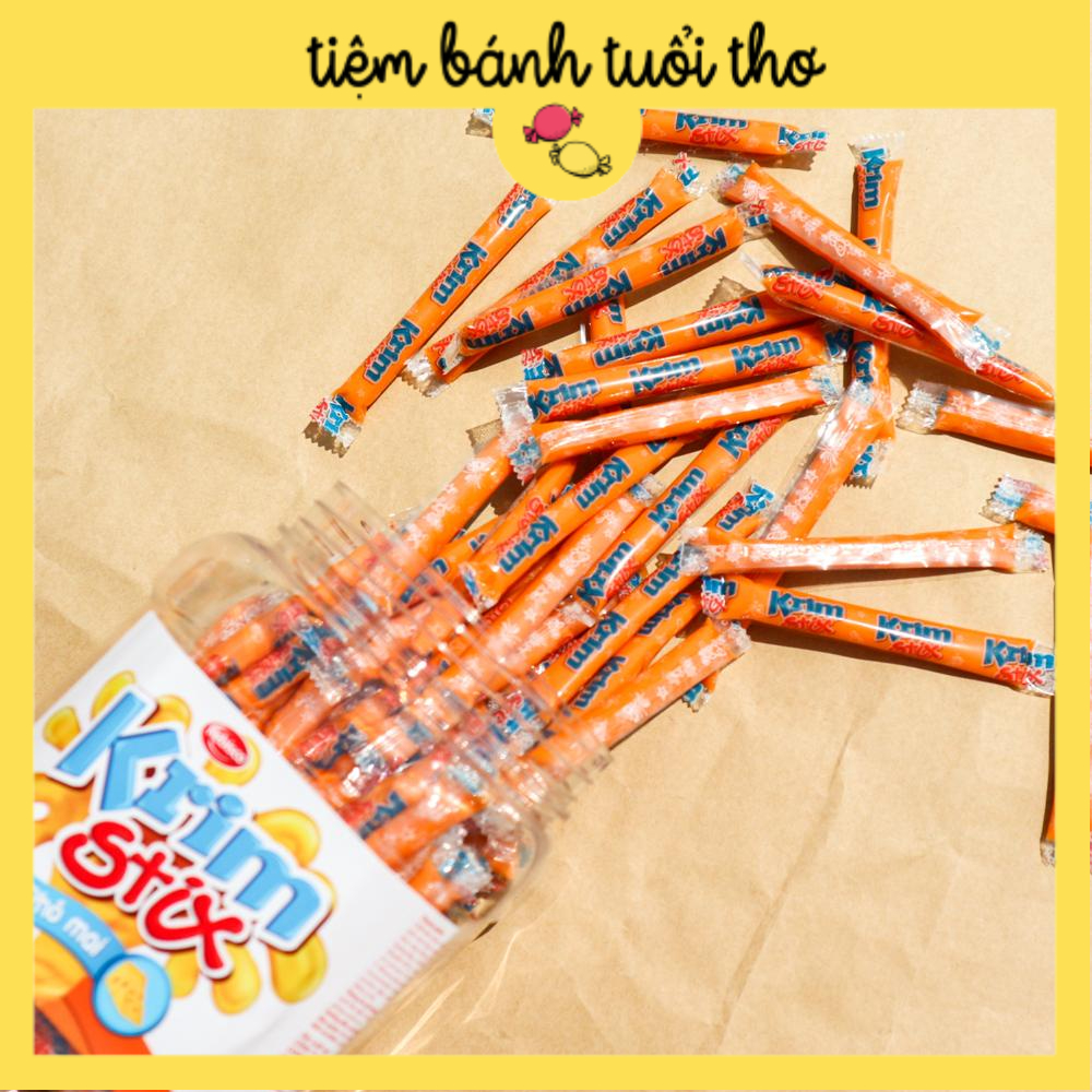 Hủ 100 Que Bột Phô Mai Krim Stix Béo Ngậy