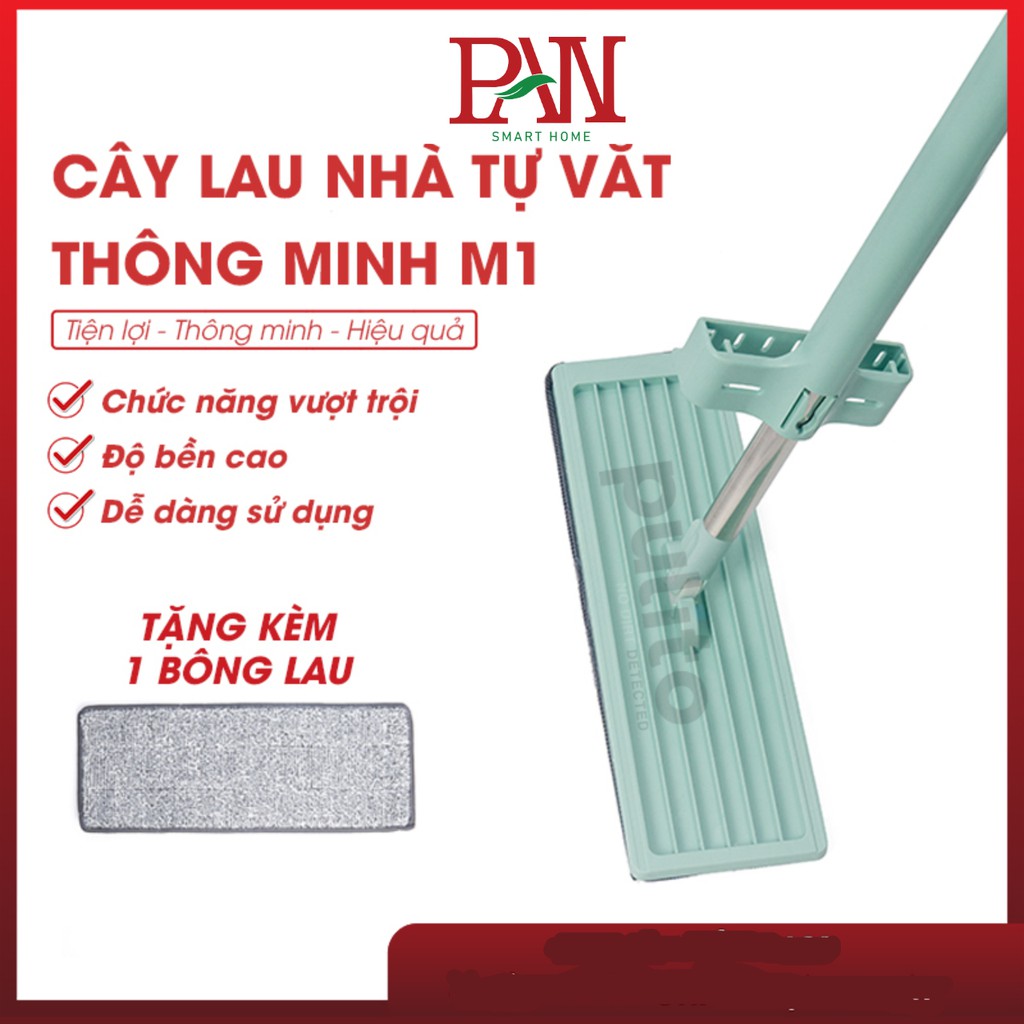 Cây lau nhà tự vắt thông minh Spin xoay 360 độ, bộ lau nhà tự vắt, chổi lau nhà chính hãng, bộ cây lau nhà thông minh