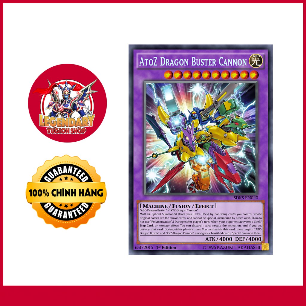 EN]Thẻ Bài Yugioh Chính Hãng] A-to-Z Dragon Buster Cannon