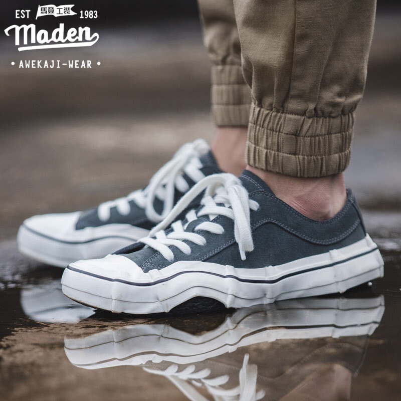 Giày Maden chống bụi thời trang hip hop Nhật cổ điển cao cấp cá tính cho nam sinh
