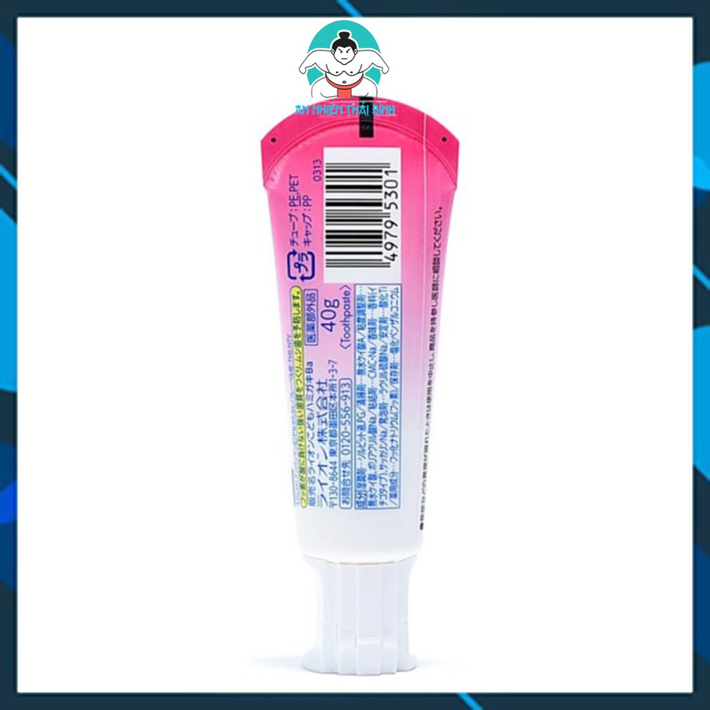 Kem đánh răng trẻ em Lion nhật bản 40g