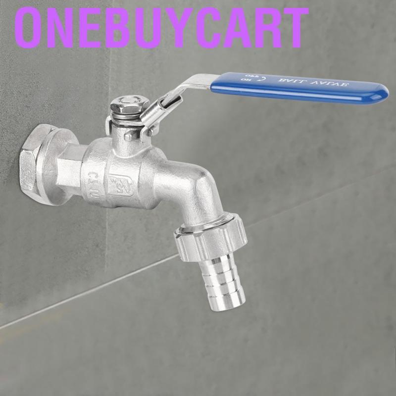 Vòi nước inox kích thước 1/2 inch với thanh van bi 13mm