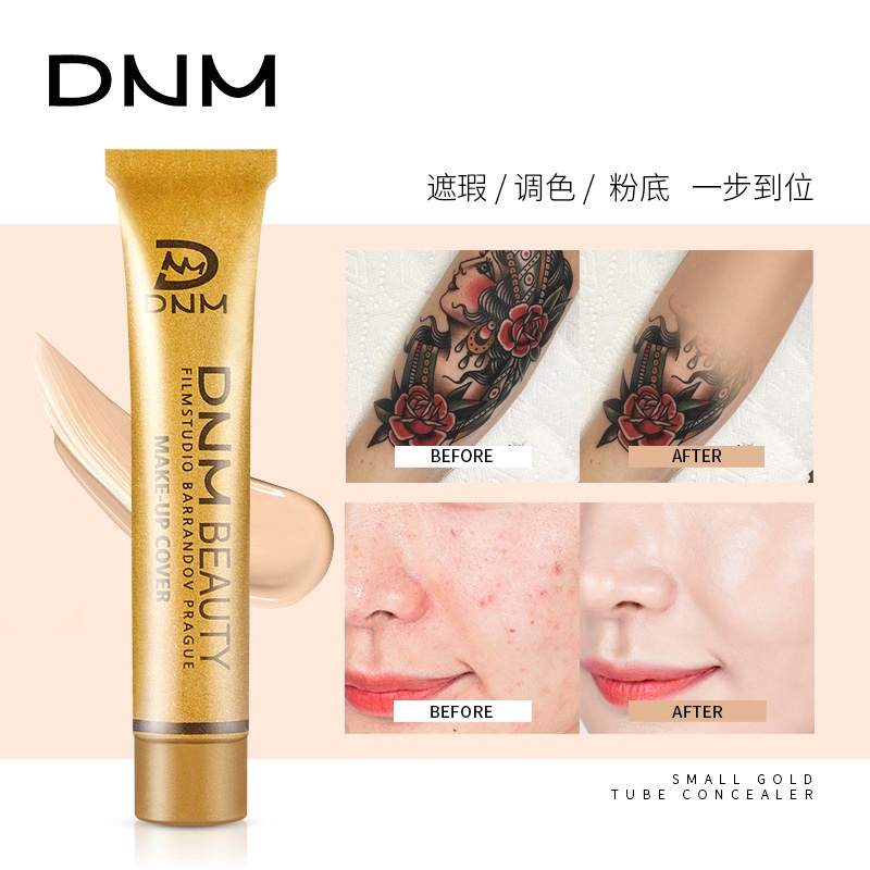 Kem Che Khuyết Điểm Dnm Che Phủ Mụn / Sẹo / Tàn Nhang Hiệu Quả Hàng Nội Địa Trung Độc Đáo